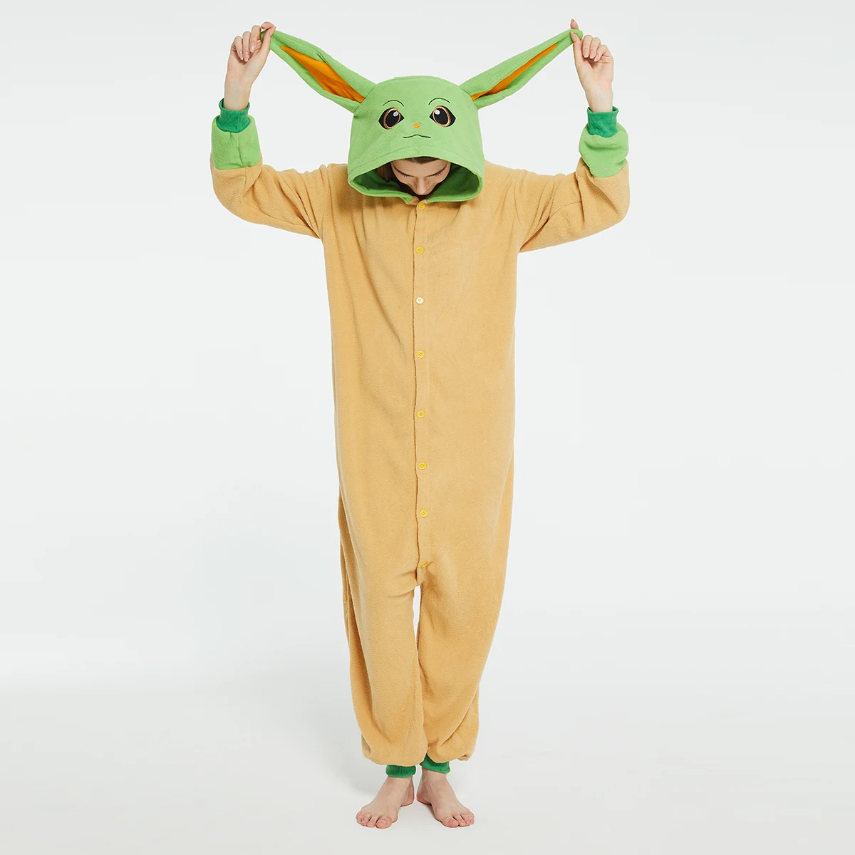 Baby Clothing Newborn - Erwachsene Yoda Baby Grogu Onesies Halloween