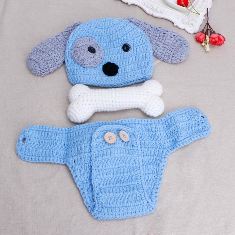 Baby Clothing Newborn - 3-teiliges Set für Neugeborene, Fotografie-Requisiten, Mütze