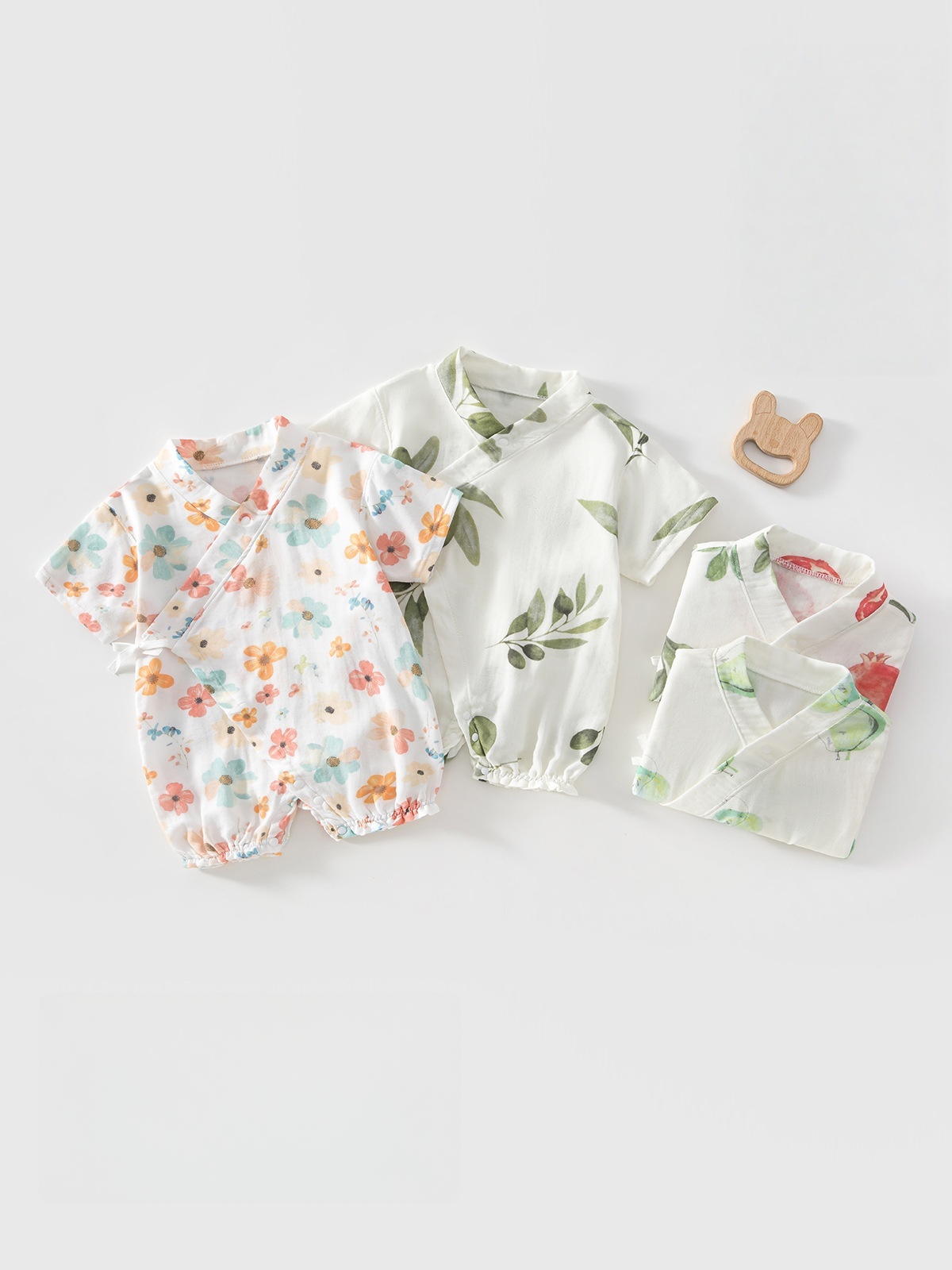 Bamboo Bodysuit Baby - 0-2 Jahre Sommer-Baby-Neugeborenen-Body Kleinkind Jungen Mädchen