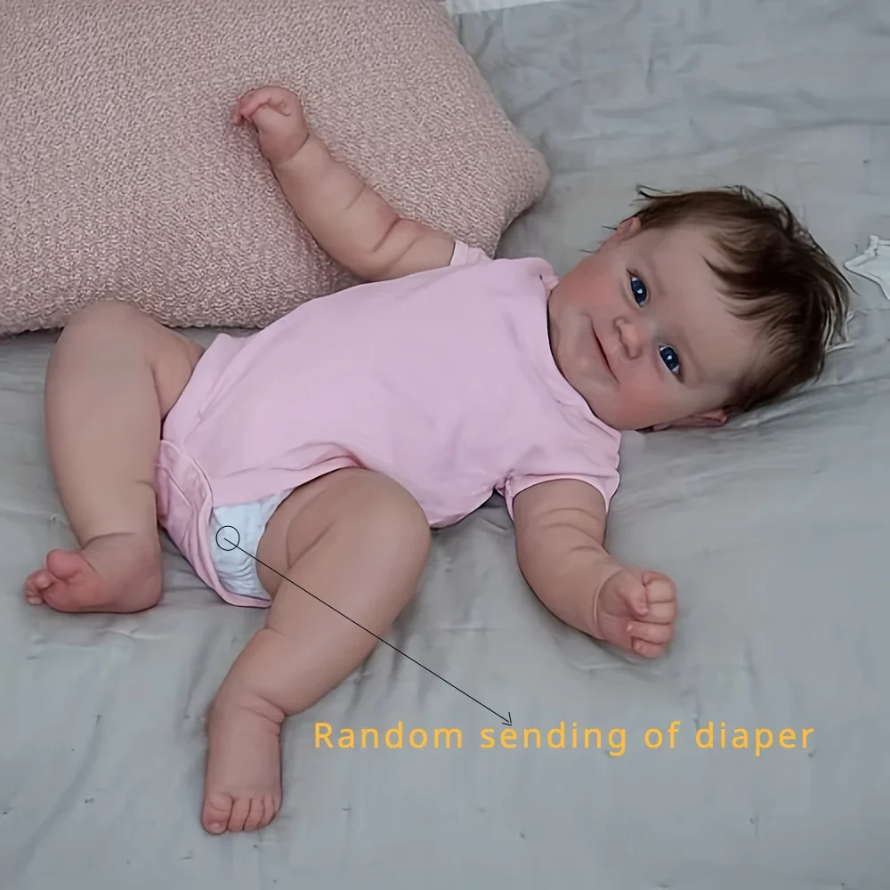 Baby Z Clothing - Bzdoll lebensechte 50cm weiche Silikon wieder