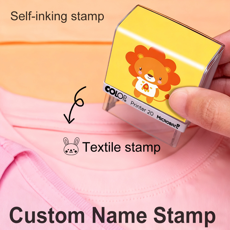 Baby Clothing Labels - Personalisierter Stempel für Kinderkleidung | Wasserfester