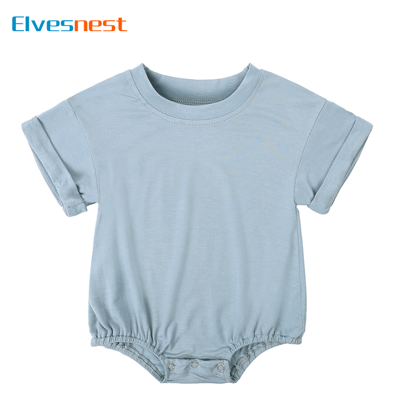 Bamboo Bodysuit Baby - Bambus Faser Baby Mädchen Body Fashion