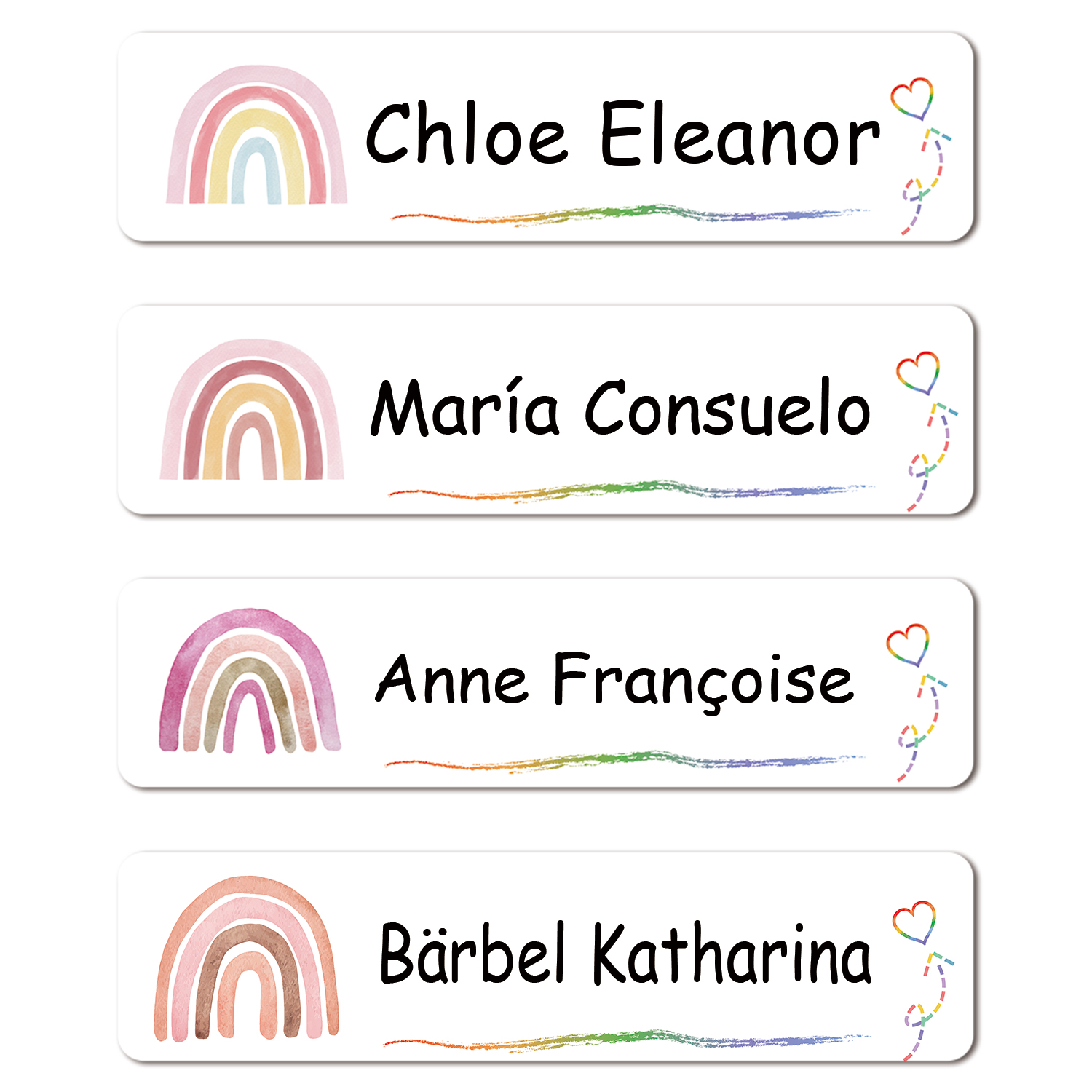 Baby Clothing Labels - 80/160/240 Stück personalisierte Namensaufkleber, individuelle wasserfeste