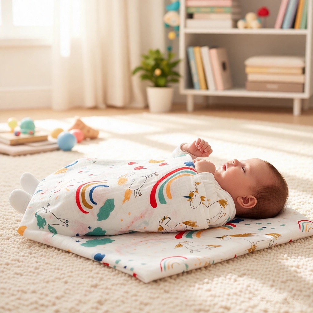 4-lagige Gaze Säuglingswaschla – Baby Clothing Fabric Bewertung und Preis