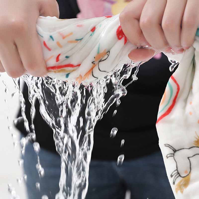 4-lagige Gaze Säuglingswaschla – Baby Clothing Fabric Bewertung und Preis