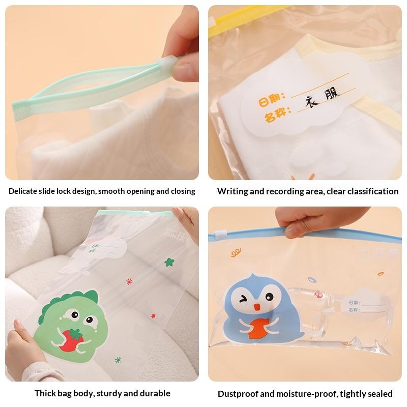 5 Stück Cartoon-Aufbewahrungsb – Baby Clothing Labels Bewertung und Preis