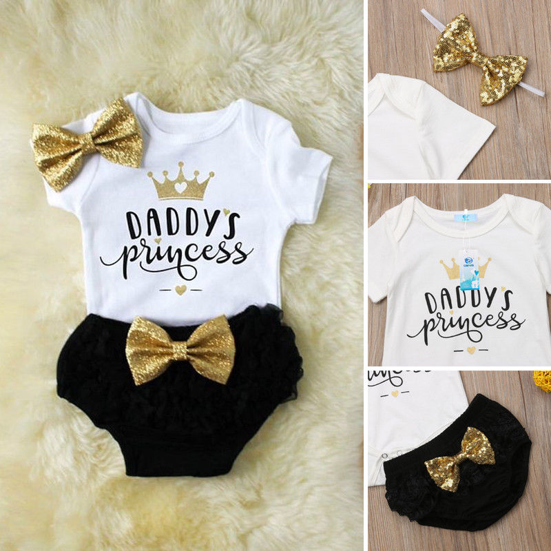 3PCS süße Neugeborene Baby Mäd – Baby Clothing Outlet Bewertung und Preis