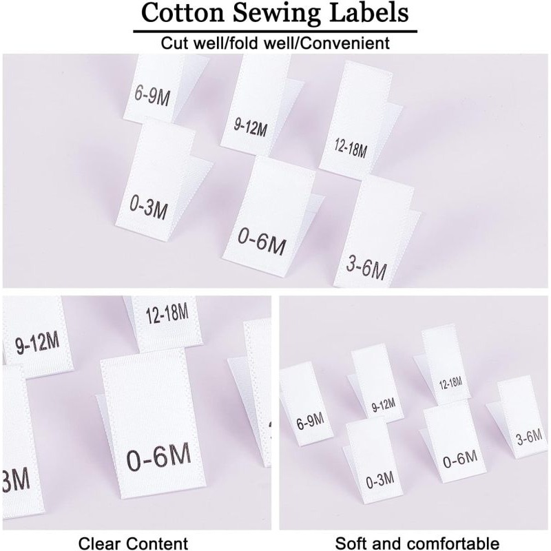 600 Stück Kleidung Monat Etike – Baby Clothing Labels Bewertung und Preis