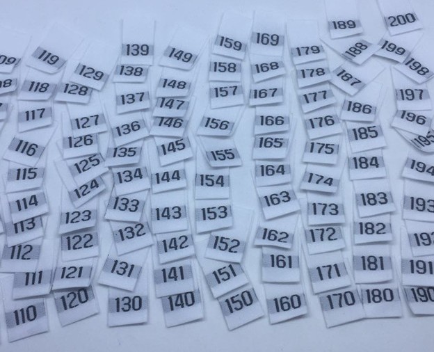 Größenetikett Digitales Nummer – Baby Clothing Labels Bewertung und Preis