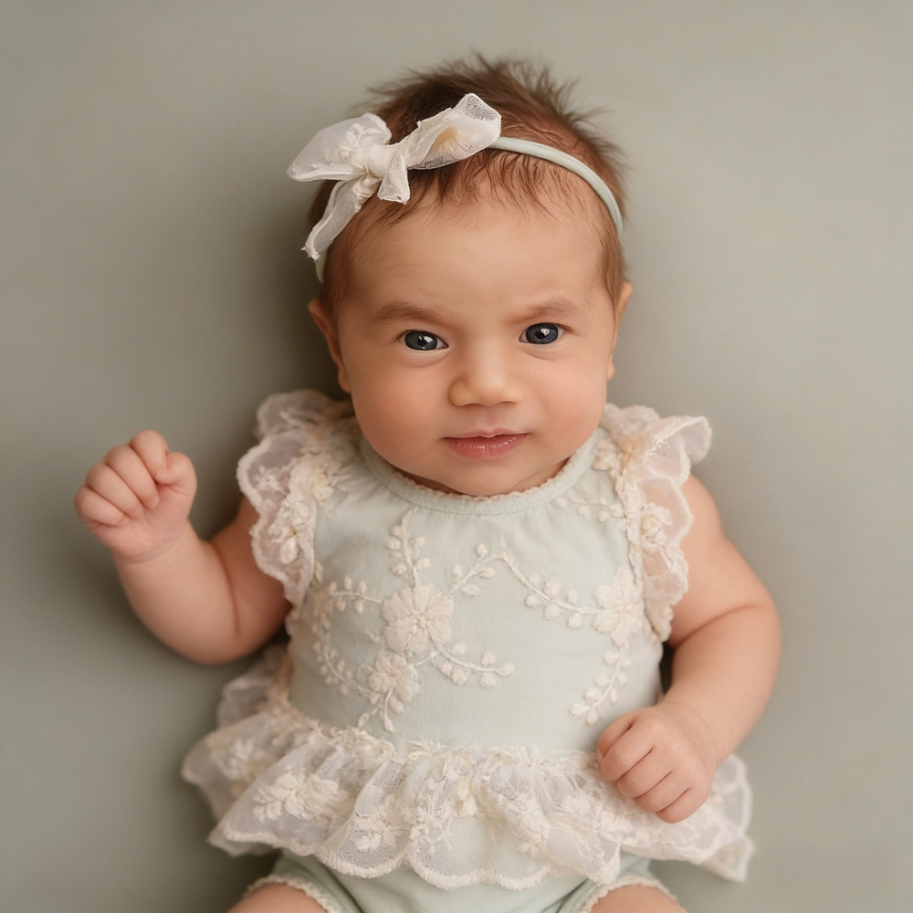 Verspielter Neugeborenen-Mädch – Baby Z Clothing Bewertung und Preis
