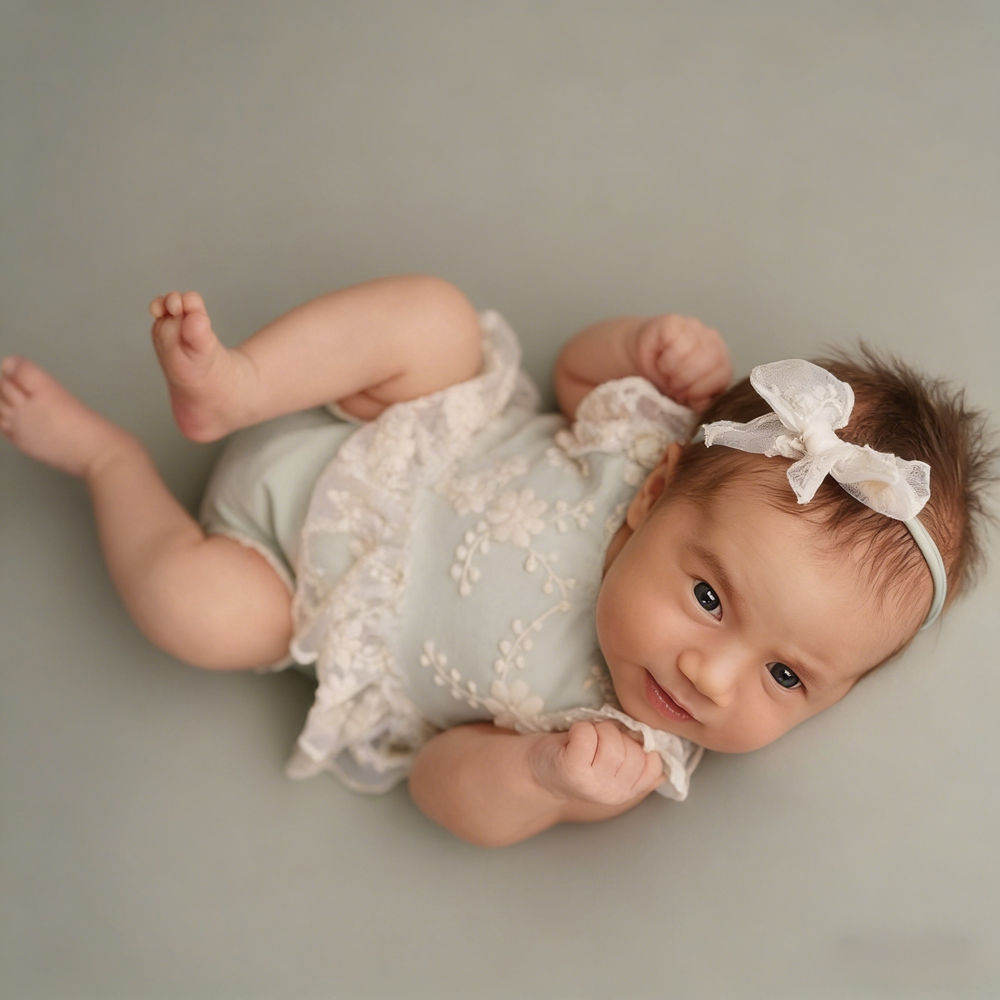 Verspielter Neugeborenen-Mädch – Baby Z Clothing Bewertung und Preis